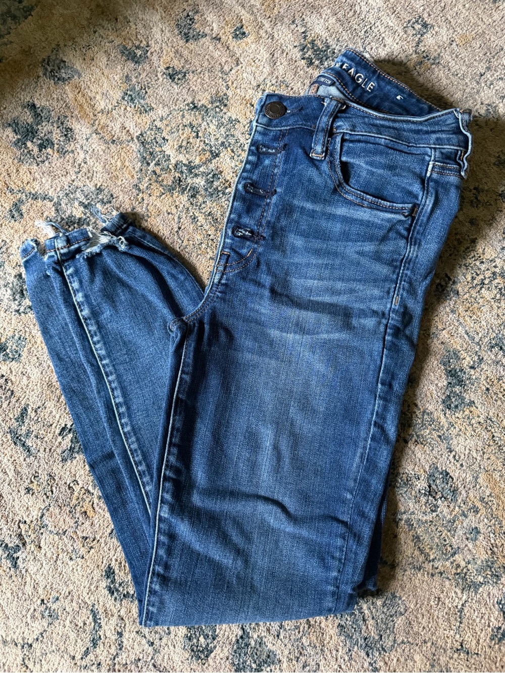 American Eagle Outfitters Indigo High-Rise Women's Jeans